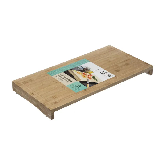 Cache Plaque De Cuisson En Bambou