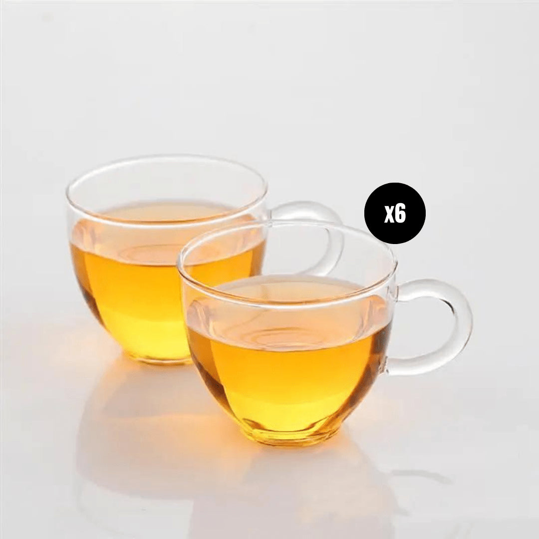 Lot de 6 Tasses à expresso 80ml