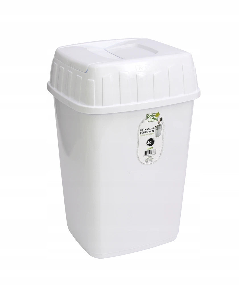 Poubelle de tri inclinable 5l