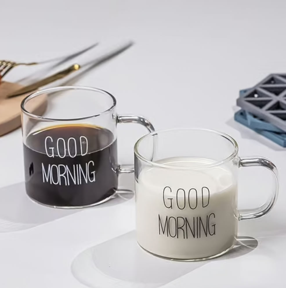 lot de 6 Tasses « Good Morning »